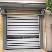 Automatic Aluminum Hard Metal  High Speed Spiral Door