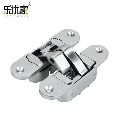 180 degree Zinc Alloy 3D adjustable concealed hidden exterior door hinge