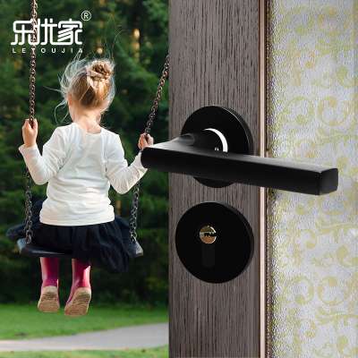 American style main entrance house room lever door locks for wooden door