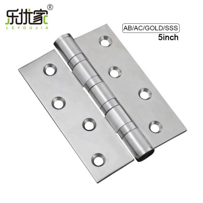 5 inch ball bearing wooden door hinge stainless steel door hinge